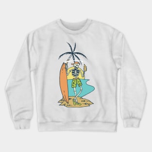 Beachwear Skeleton Crewneck Sweatshirt